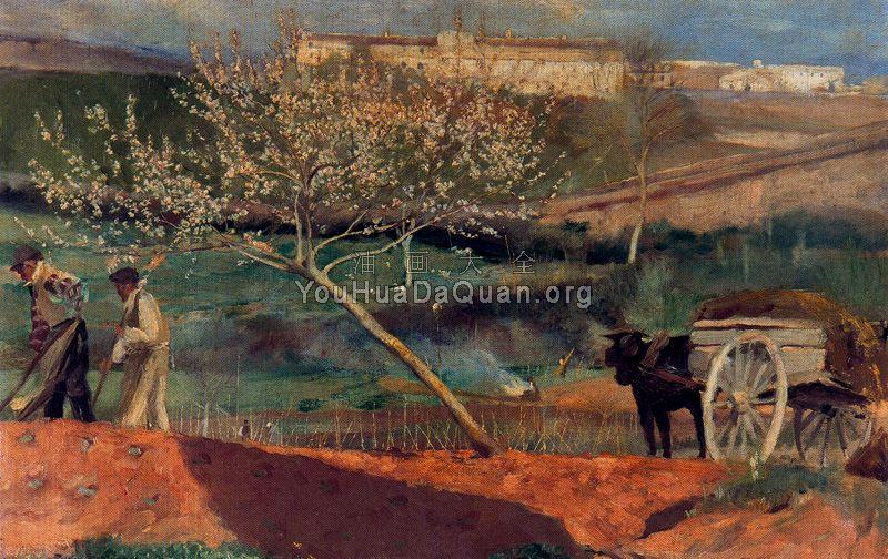 Paisaje - 伊格纳西奥·狄亚兹·奥拉诺